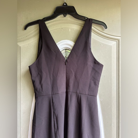 Black Maxi Luxury Dress with Silk hang | with tags - Picture 3 of 6